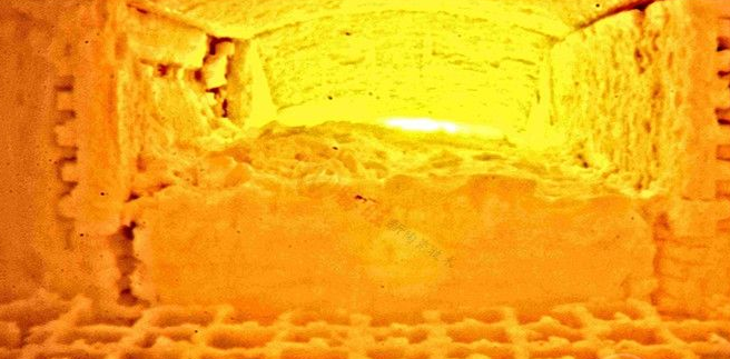 高溫窯爐內(nèi)部